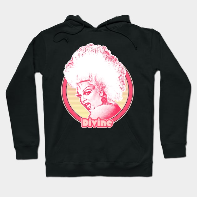 Divine // Retro Fan Art Design Hoodie by DankFutura